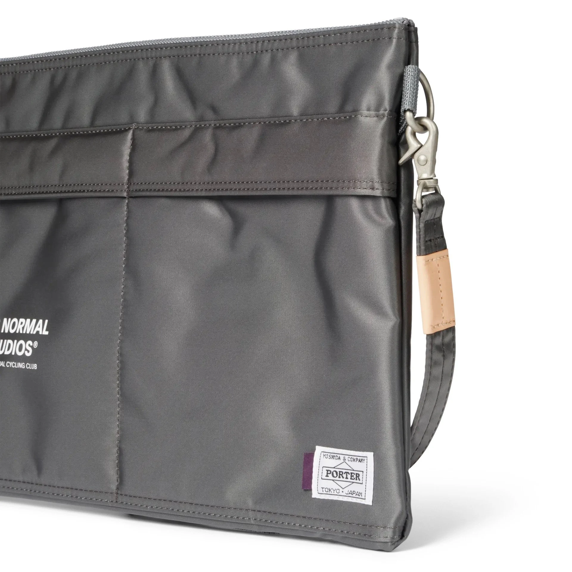 PAS NORMAL STUDIOS x PORTER Handlebar Bag Grey — Cycle Store